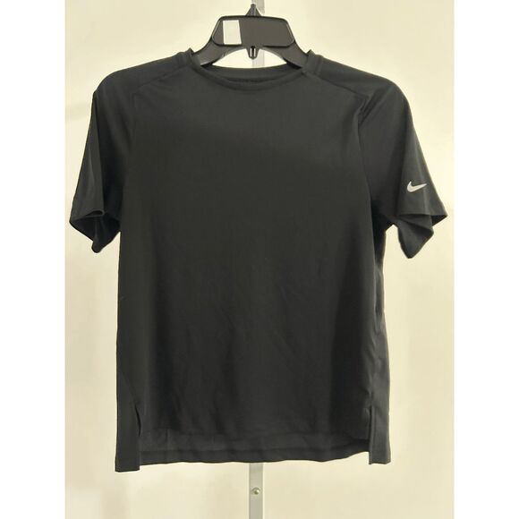 Nike Dri-FIT Big Kids' (Boys') Training Top Black M - Picture 2 of 7